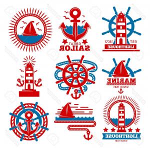 300x300 Photostock Vector Marine And Nautical Logo Templates Or Heraldic