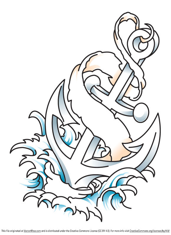 580x793 Free Marine Vector Graphics