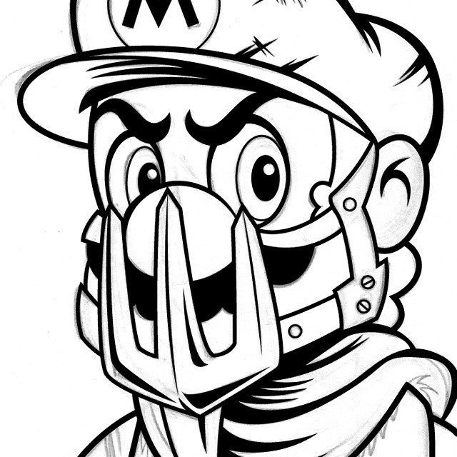 640x640 Mad Mario.
