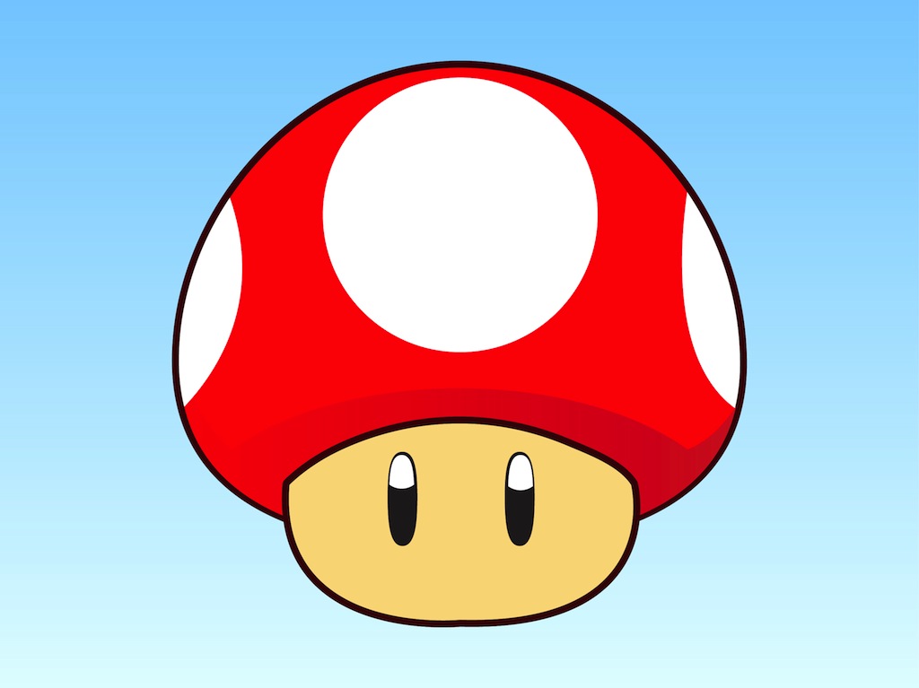 1024x767 Super Mario Mushroom Vector Art Amp Graphics