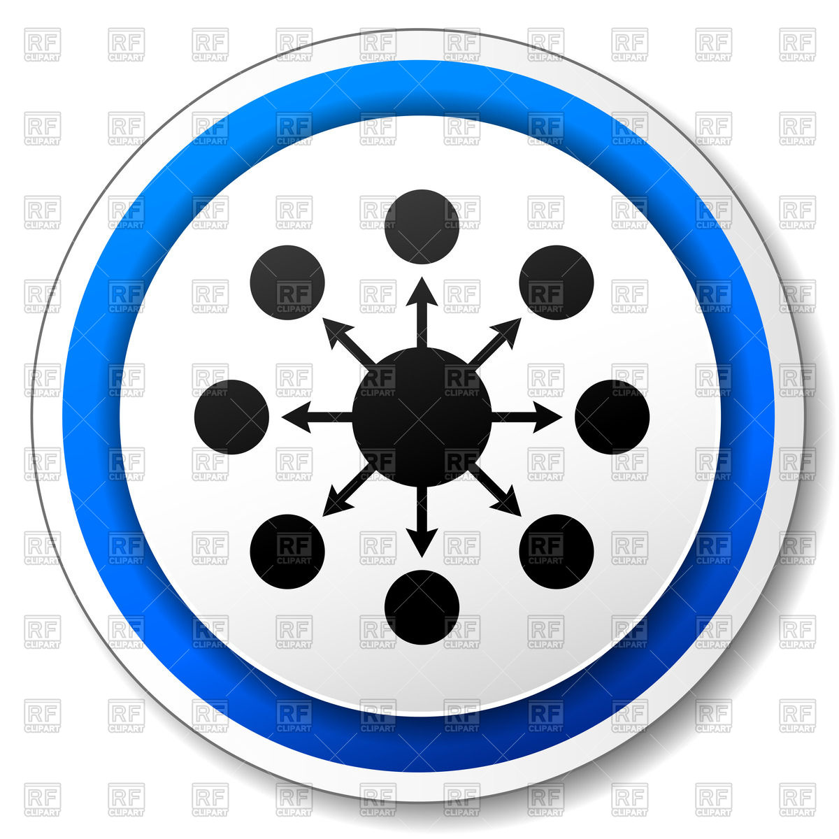 1200x1200 Viral Marketing Icon Vector Image Vector Artwork Of Icons And