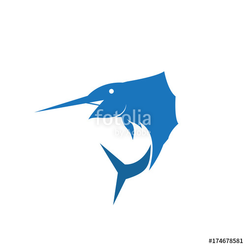 500x500 Marlin Fish Vector Stock Image And Royalty Free Vector Files On