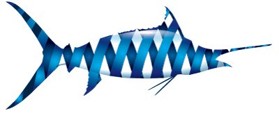 400x163 Blue Marlin Wrap Vectorspirit Graphix Spirit Graphix