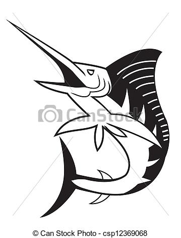 359x470 Marlin Fish.