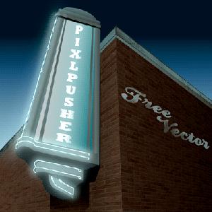 300x300 Marquee Sign Vector