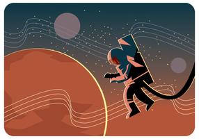 286x200 Mars Free Vector Art