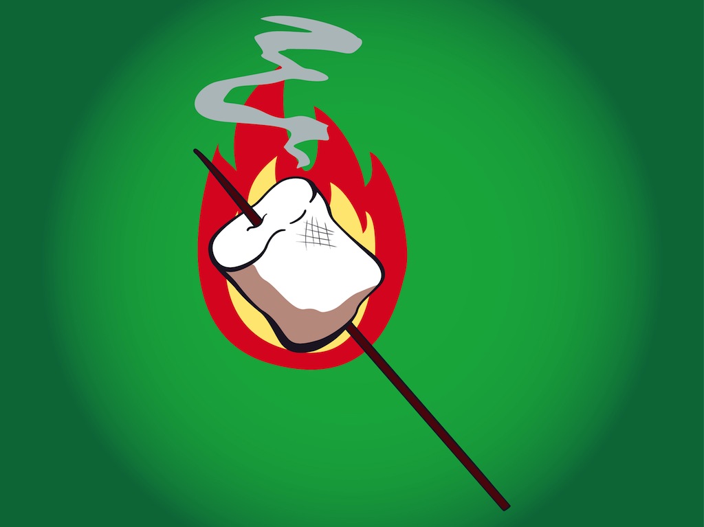 1024x767 Roasted Marshmallow Vector Art Amp Graphics