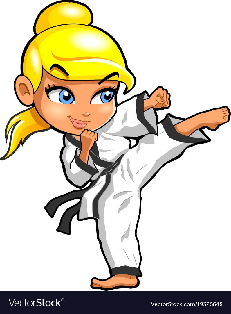 796x1080 Karate Martial Arts Tae Kwon Do Dojo Clipart Vector 19326648 15
