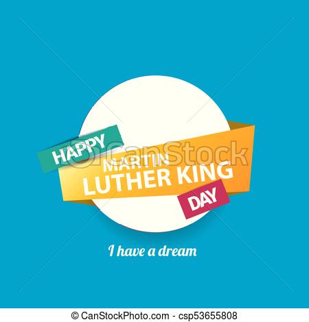 450x470 Vector Martin Luther King Jr Day Us Sticker Or Label Isolated On
