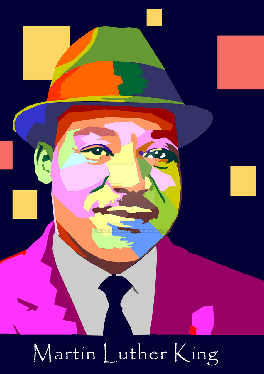 900x1273 Martin Luther King By Redgoldnphoenix