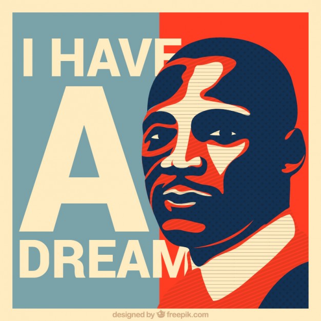 626x626 Portrait Martin Luther King Vector Free Download