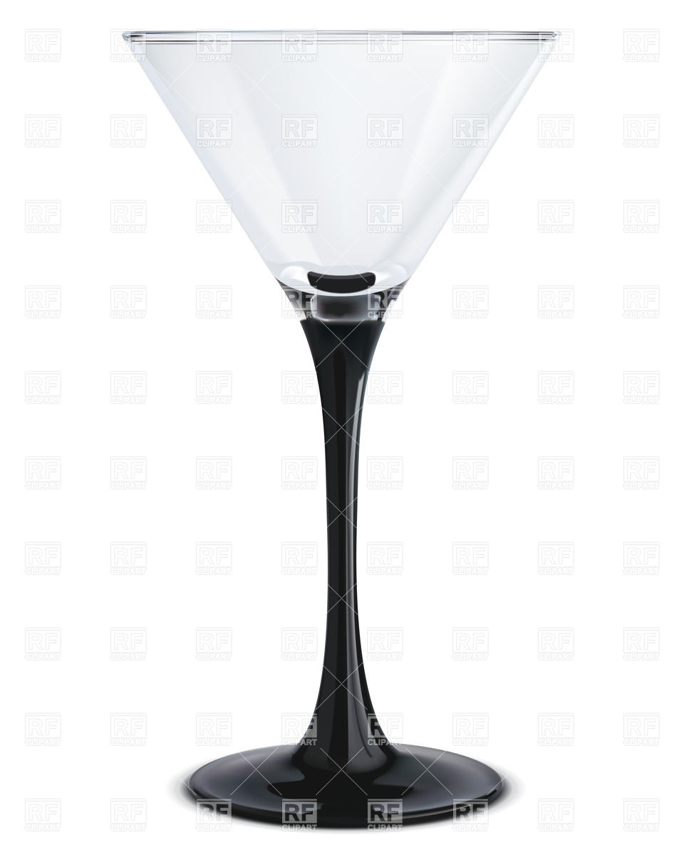 960x1200 Empty Martini Glass Vector Image Vector Artwork Of Objects