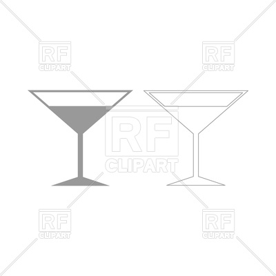 400x400 Martini Glass