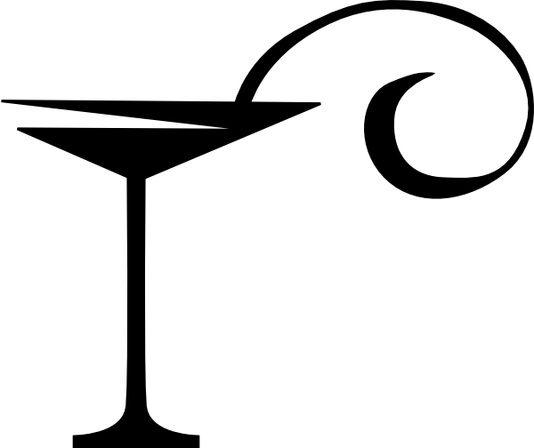 600x504 Martini Clip Art