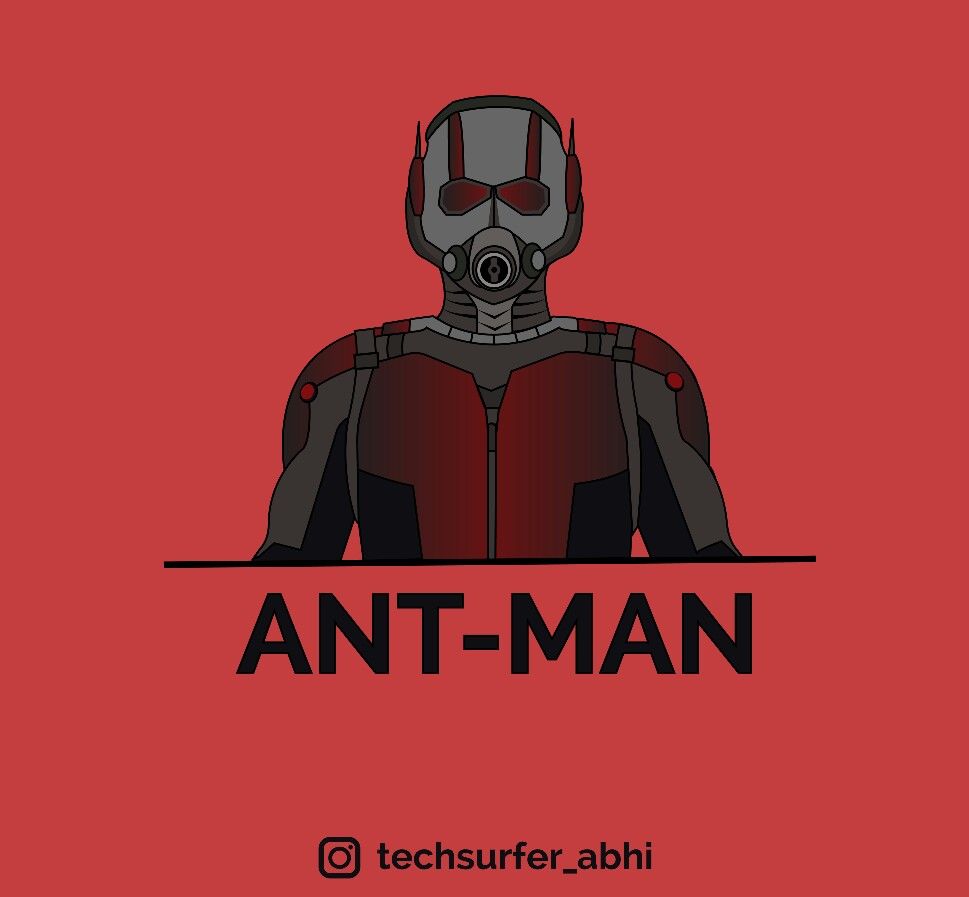 969x897 Vector Art Of Ant Man.
