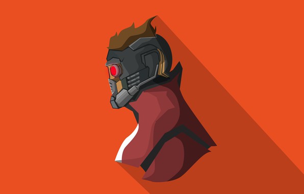 596x380 Wallpaper Background, Vector, Mask, Art, Comic, Marvel, Star Lord