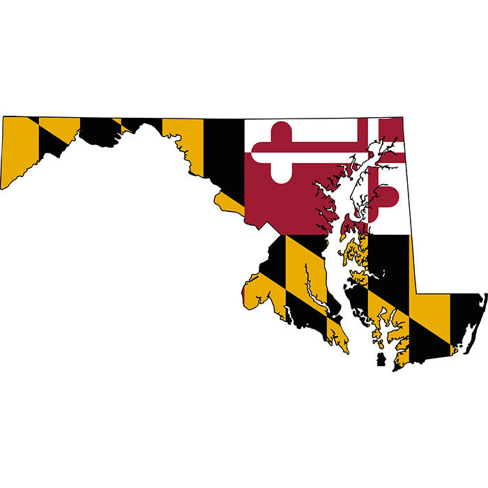 Maryland State Flag Vector at GetDrawings | Free download