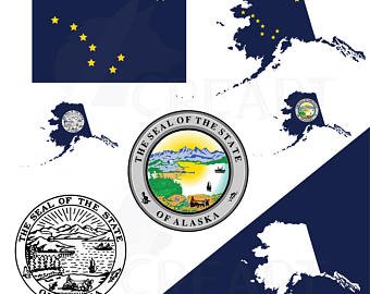 340x270 Maryland State Map Clipart Collection Flag Seal Symbols. Etsy