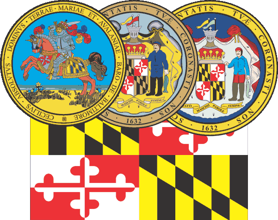 555x440 Maryland State Vector.