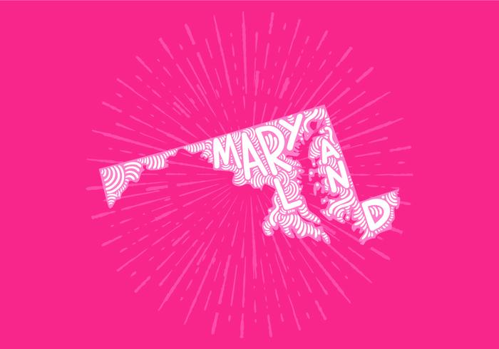 700x490 Maryland State Lettering