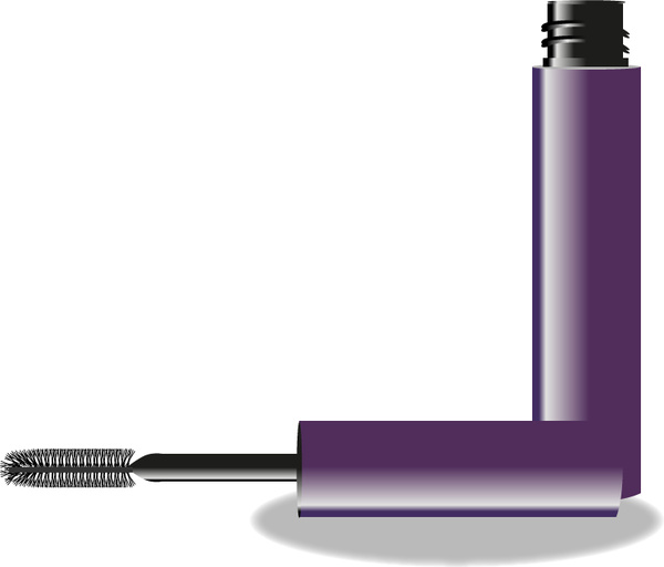 600x512 Mascara Makeup Free Vector In Adobe Illustrator Ai ( .ai ) Vector