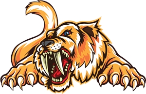 300x194 Sabertooth Mascot Logo Vector (.ai) Free Download