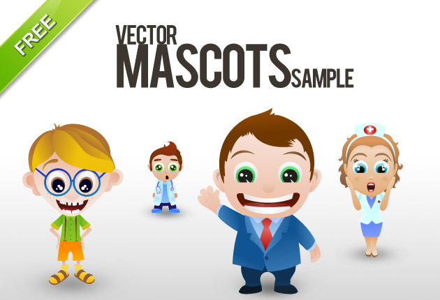 630x430 Free Vector Mascots