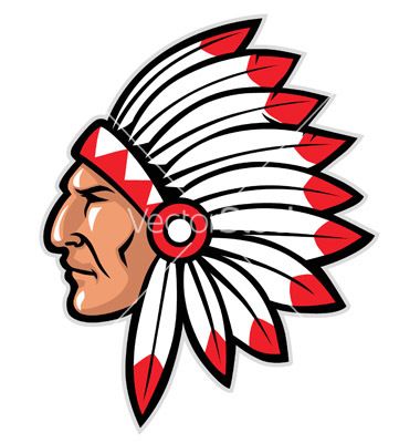 380x400 Indianmascot Indian Head Mascot Vector Indian Mascots In 2018