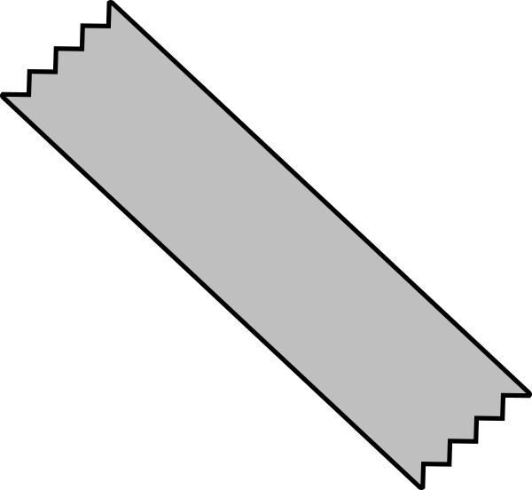 600x552 Gray Duct Tape Clip Art