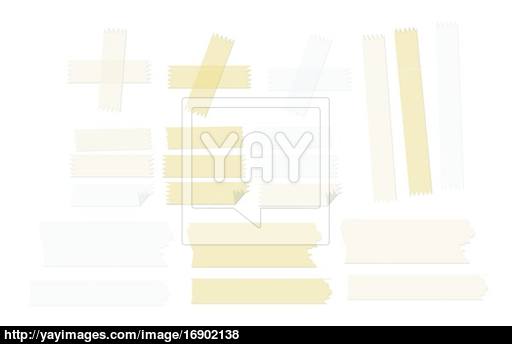 512x344 Masking Tape Vector Illustrations Vector
