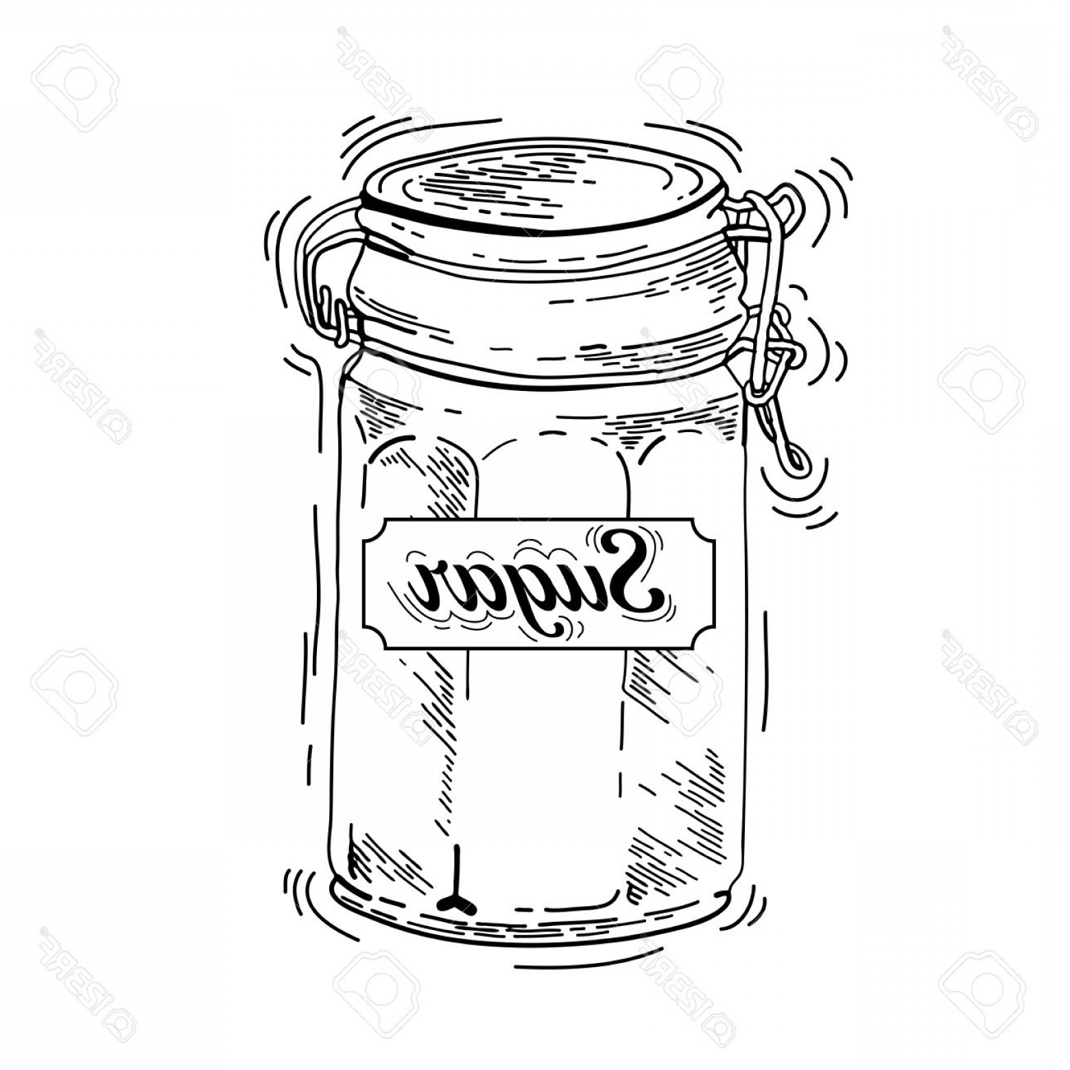 1560x1560 Mason Jar Vector Orangiausa