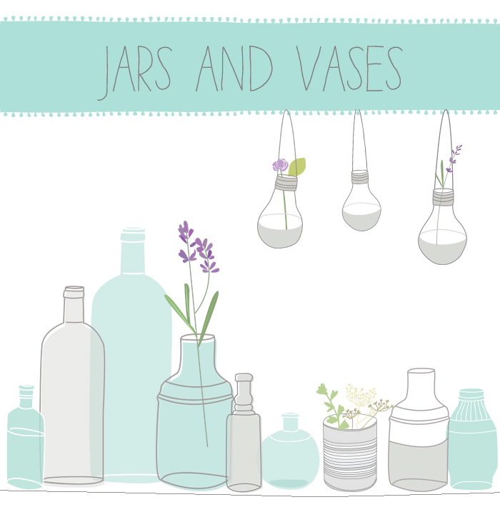 700x724 This Jar Vector And Vases Are Simple And Cute