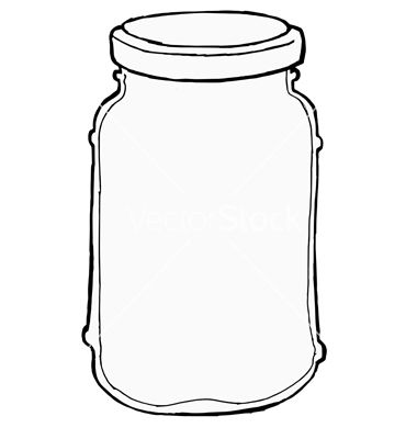 380x400 Mason Jar Vector Free Download Vector