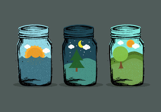 632x443 World In Mason Jar Vectors Free Vector Download 425473 Cannypic
