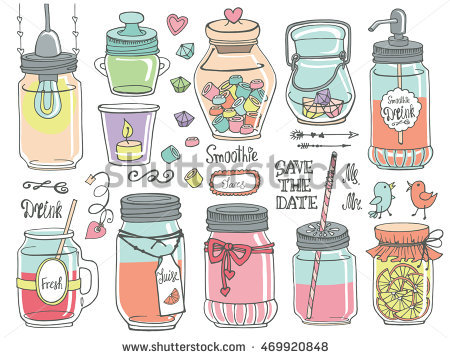 450x358 Mason Jar Vector Free Download Free Lemonade Vector Jar