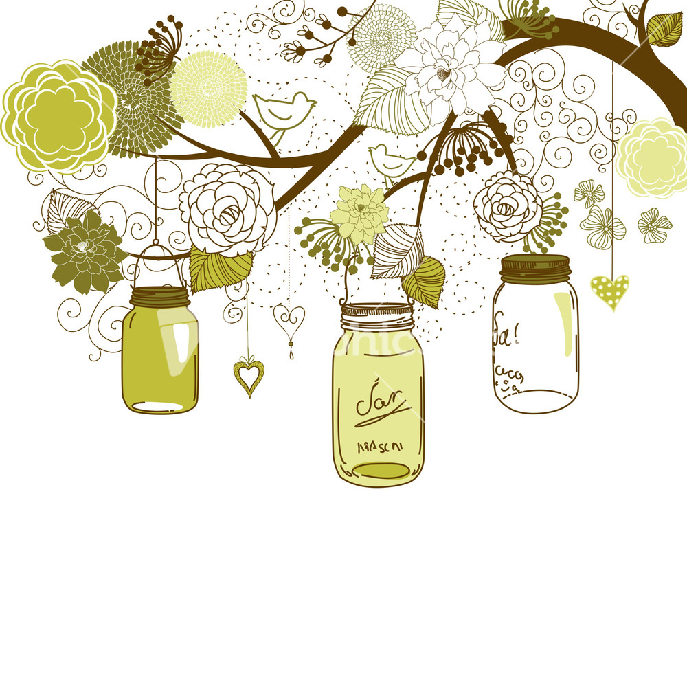 1000x994 Mason Jar Clipart Summer 3698206
