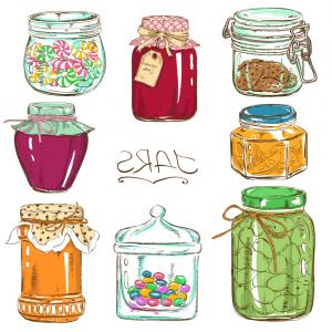 300x300 Mason Jar Vector Free Download Clip Art Free Clip Art On In Glass