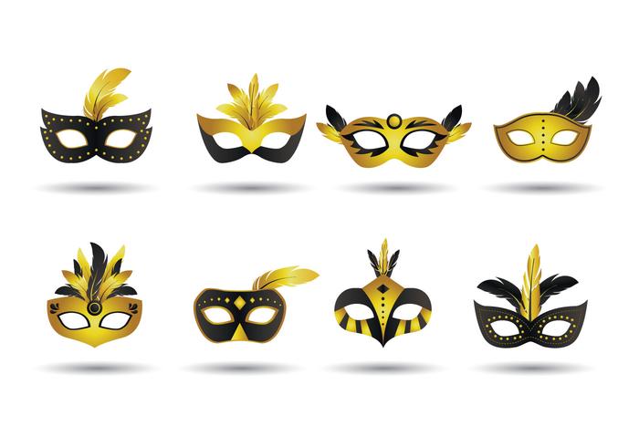 700x490 Masquerade Mask Vector