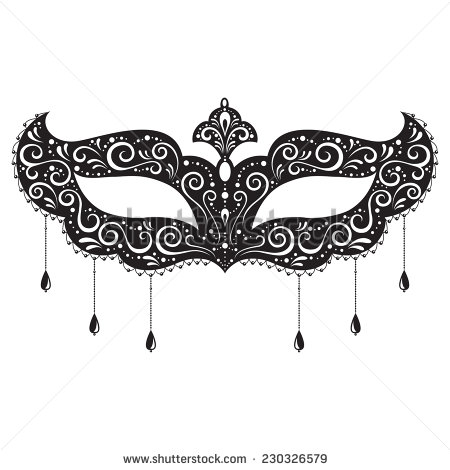 450x470 Masquerade Mask Clipart Clipartlook