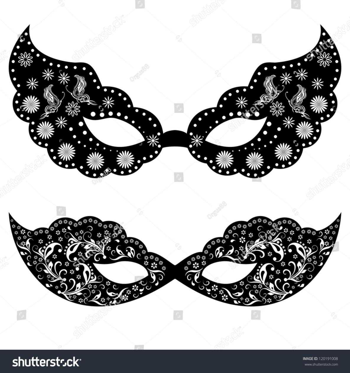 1185x1264 On White Background Rhcom Beautiful Masquerade Masks