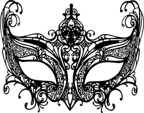 500x393 Mask Clipart Masquerade Mask