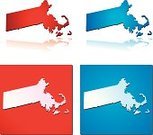 153x135 Massachusetts Stock Vectors