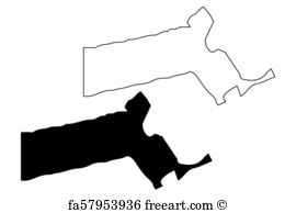 270x194 Free Massachusetts Outline Vector Art Prints And Wall Artwork
