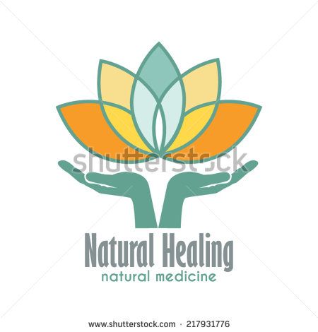 450x470 Hands Holding A Lotus Flower Vector Icon. Business Sign Template