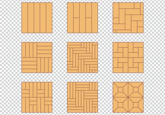 700x490 Wood Floor Pattern Material Design Set