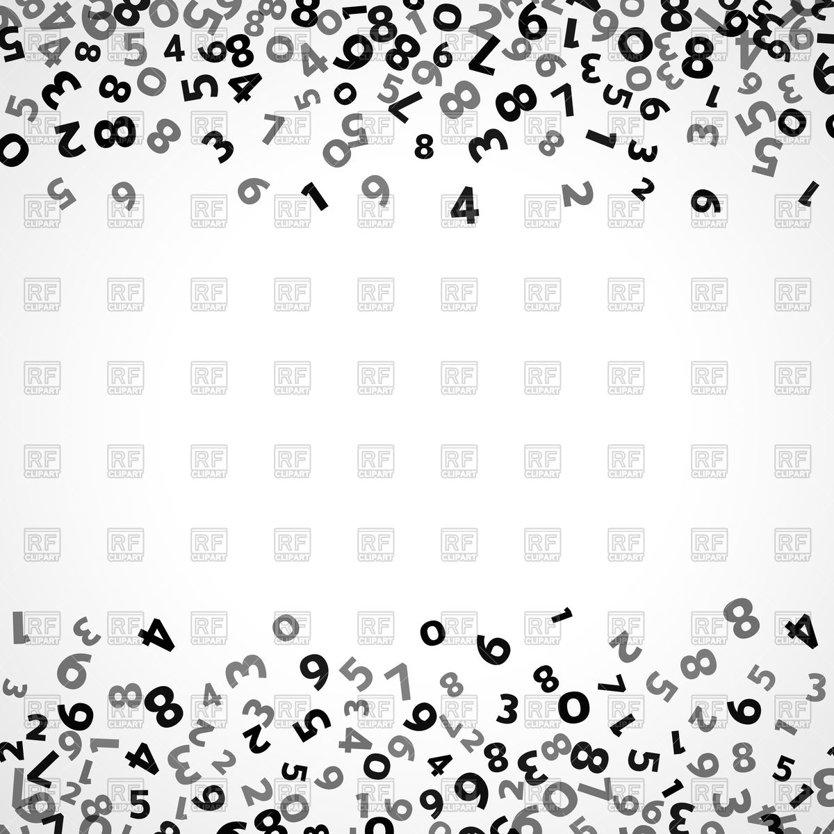 1200x1200 Math Number Border Vector Image Vector Artwork Of Backgrounds