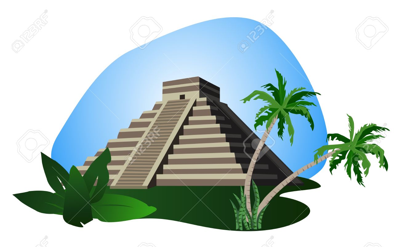 1300x802 Mayan Clipart Mayan Temple
