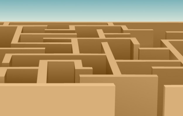 626x396 Maze Vector Vector Free Download