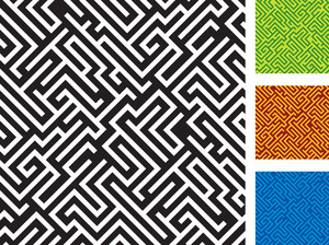 300x224 Maze. Vector. Royalty Free Stock Image