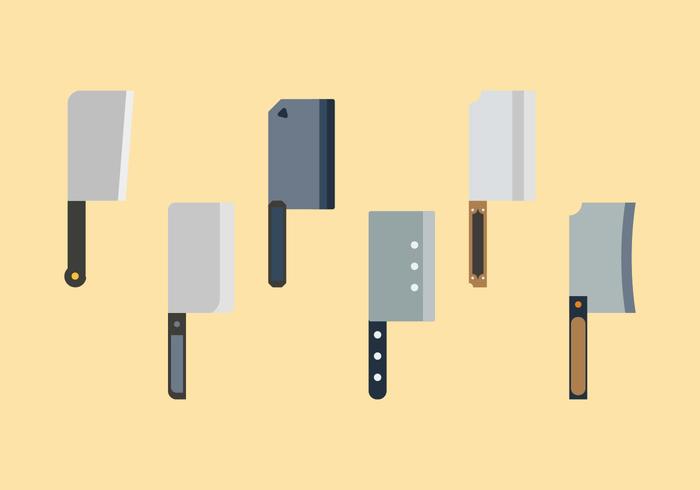 700x490 Free Meat Cleaver Vectors